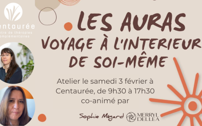 Les auras – conférence, soins et atelier